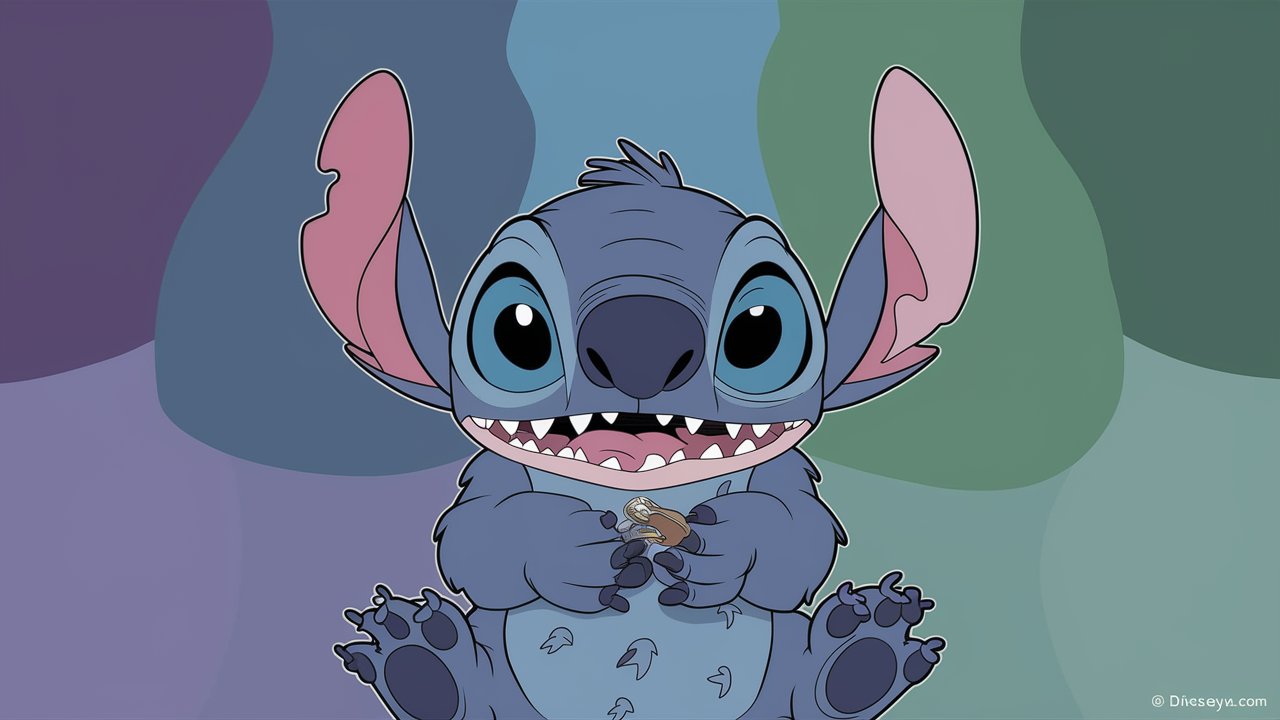 stitch wallpapers - a playful and amusing